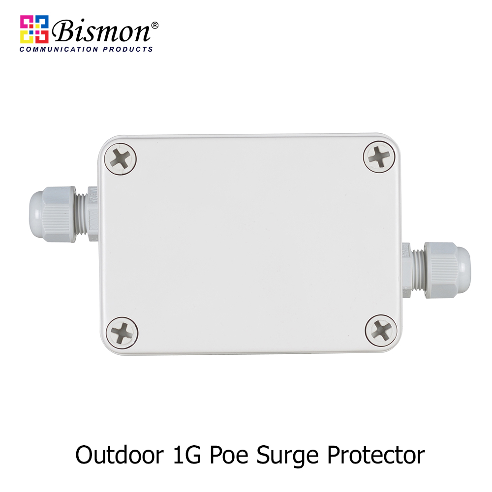 High Performance Outdoor 1G PoE Surge Protector (IEEE 802.3af/at/bt)
